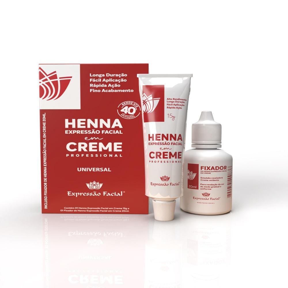 Henna Expressão Facial em Creme Universal 15g - 2