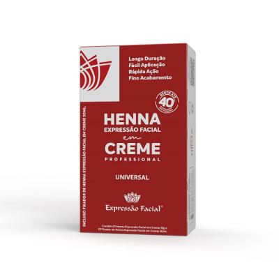 Henna Expressão Facial em Creme Universal 15g