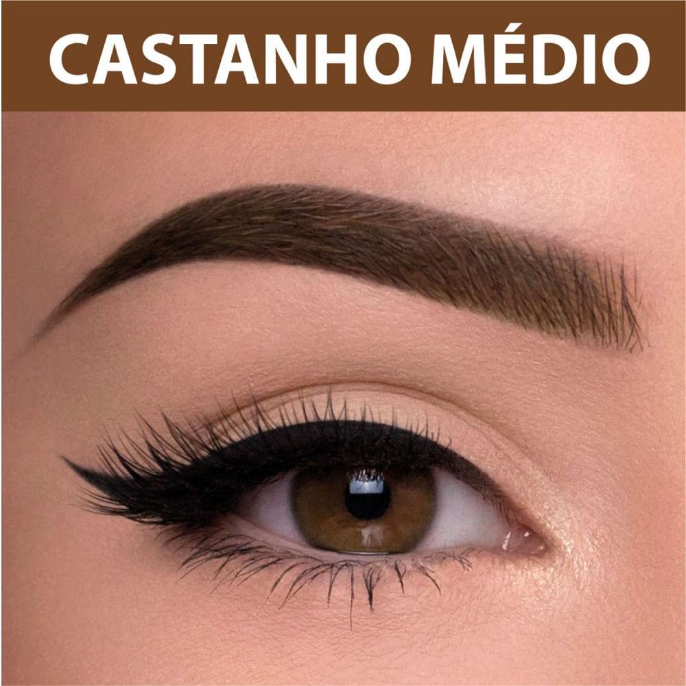 Henna Para Sobrancelha Expressão Facial Castanho Médio 1,25g - 5
