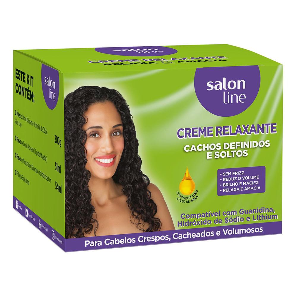 Creme Tratamento Capilar Salon Line Relax Cachos Definidos Soltos 218g - 1