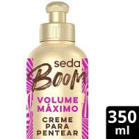 Creme Pentear Seda Boom Volume Máximo 350ml - 1