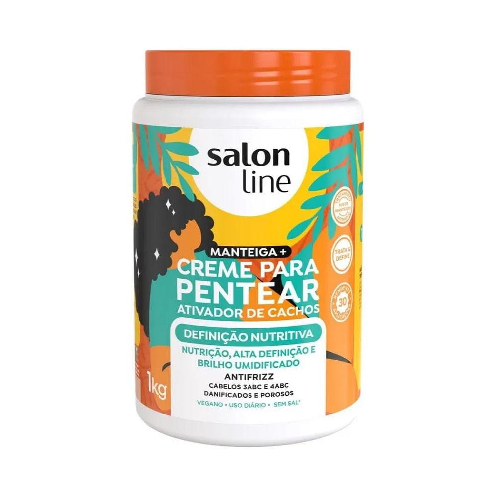 Creme de Pentear Salon Line Ativador de Cachos Definição Nutritiva 1kg - 1