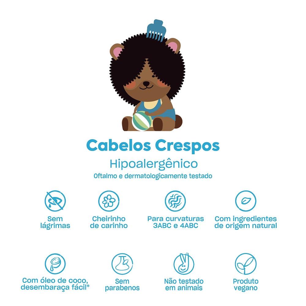 Creme de Pentear Cabelos Crespos Baruel Baby 200g - 4