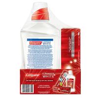 Solução Bucal+Creme Dental Colgate Luminous White 500ml+90g - 2