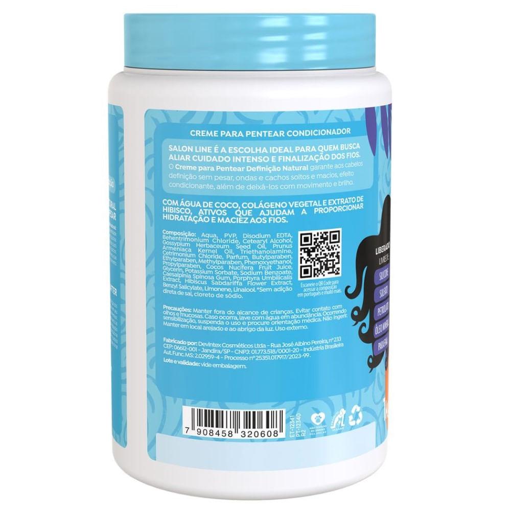 Creme de Pentear Salon Line Definição Natural 1kg - 3