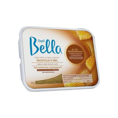 Cera Depilatória Quente Depil Bella Própolis e Mel 800g