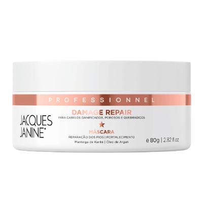 Kit Shampoo + Condicionador 240ml + Máscara Capilar Jacques Janine Damage Repair 80g