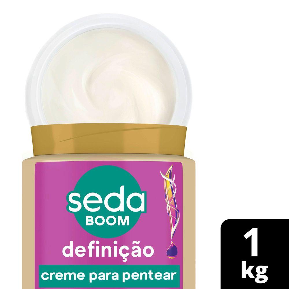 Creme para Pentear Seda Boom Definição Super Hidratação 1kg - 1