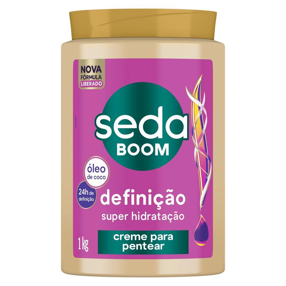 Creme para Pentear Seda Boom Definição Super Hidratação 1kg - 2