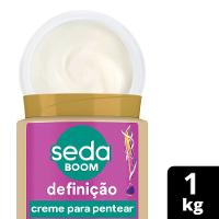 Creme para Pentear Seda Boom Definição Super Hidratação 1kg - 1