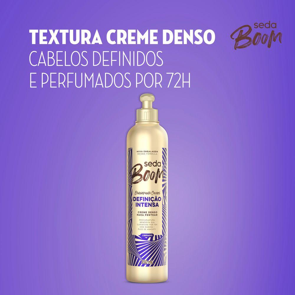 Creme Pentear Seda Boom Definição Intensa 350ml - 5