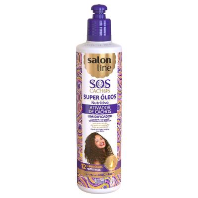 Ativador de Cachos Salon Line SOS Cachos Super Óleos 300ml