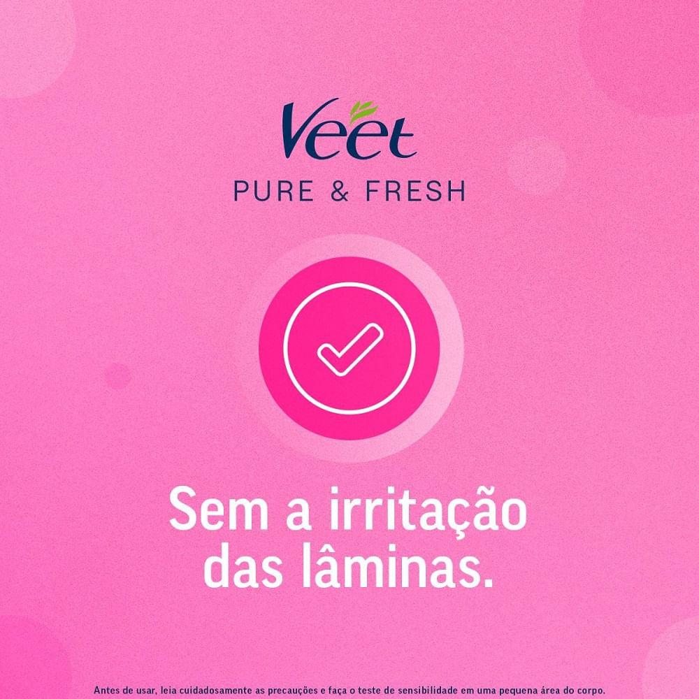 Cera Fria Depilatória Veet Pure e Fresh 16 Unidades - 7