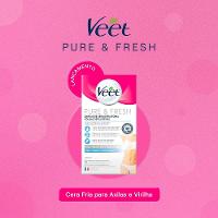 Cera Fria Depilatória Veet Pure e Fresh 16 Unidades - 3