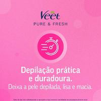 Cera Fria Depilatória Veet Pure e Fresh 16 Unidades - 5