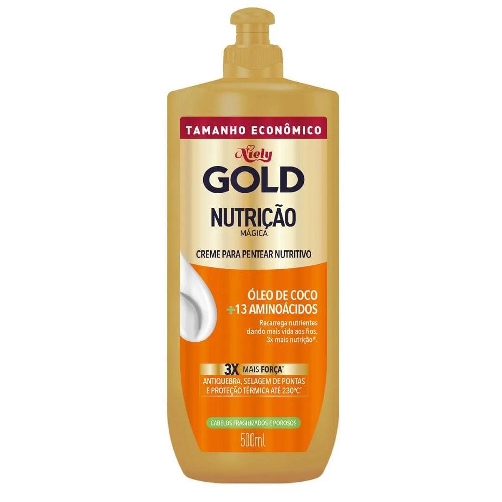 Creme de Pentear Niely Gold Nutrição Mágica 500ml - 1
