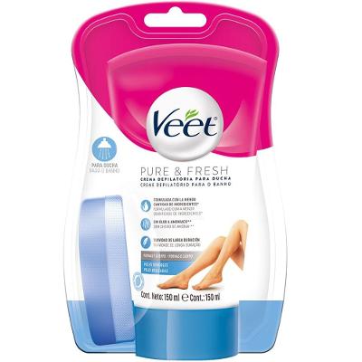 Creme Depilatório para Banho Veet Pure & Fresh 150ml