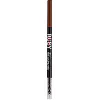 Lápis de Sobrancelha Chocolate Brown Go Brow Ultrafino Ruby Kisses 0,08g - 1