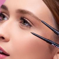 Lápis de Sobrancelha Chocolate Brown Go Brow Ultrafino Ruby Kisses 0,08g - 5