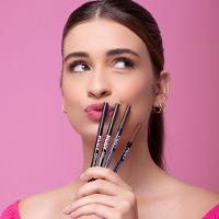 Lápis de Sobrancelha Chocolate Brown Go Brow Ultrafino Ruby Kisses 0,08g - 6