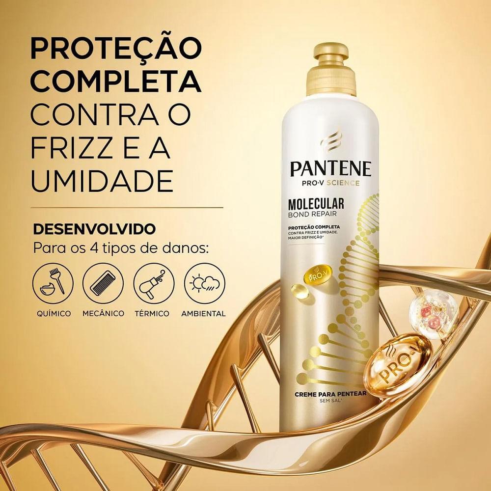 Creme para Pentear Pantene Pro-V Science Molecular Bond Repair 240g - 3