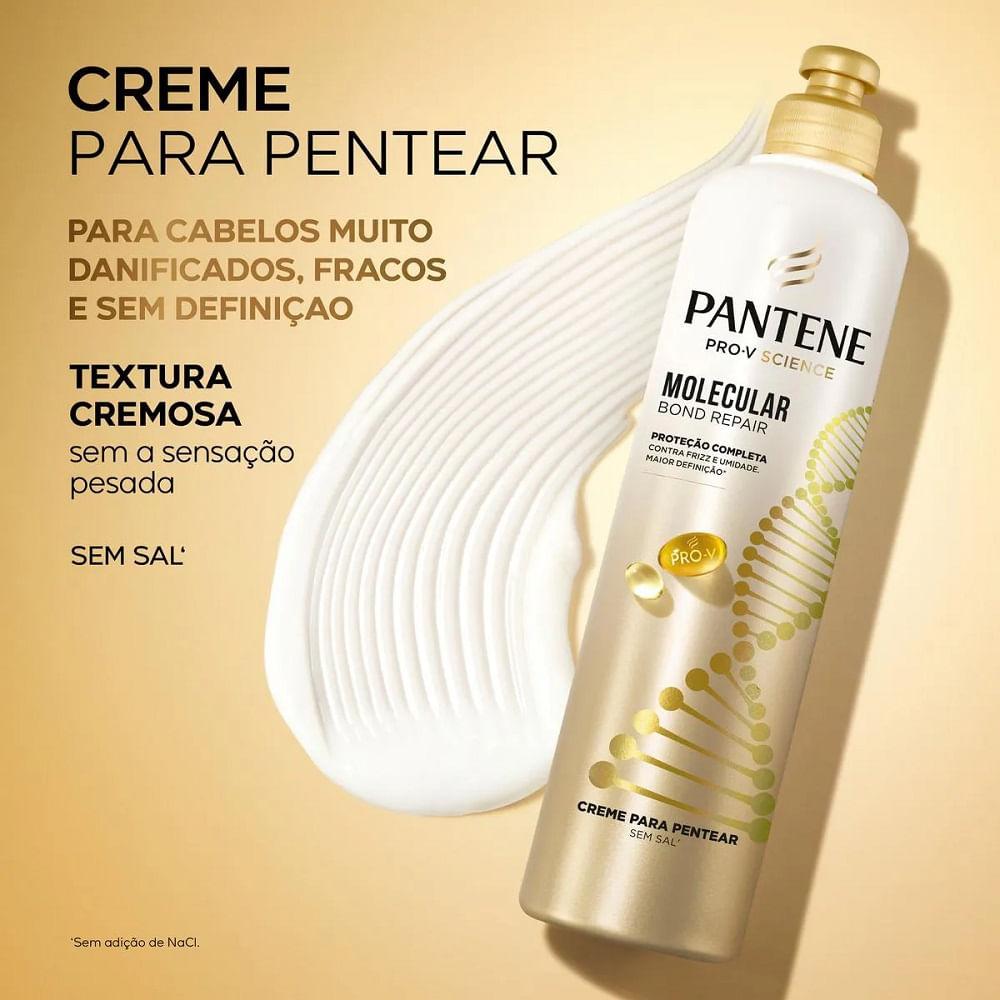 Creme para Pentear Pantene Pro-V Science Molecular Bond Repair 240g - 4