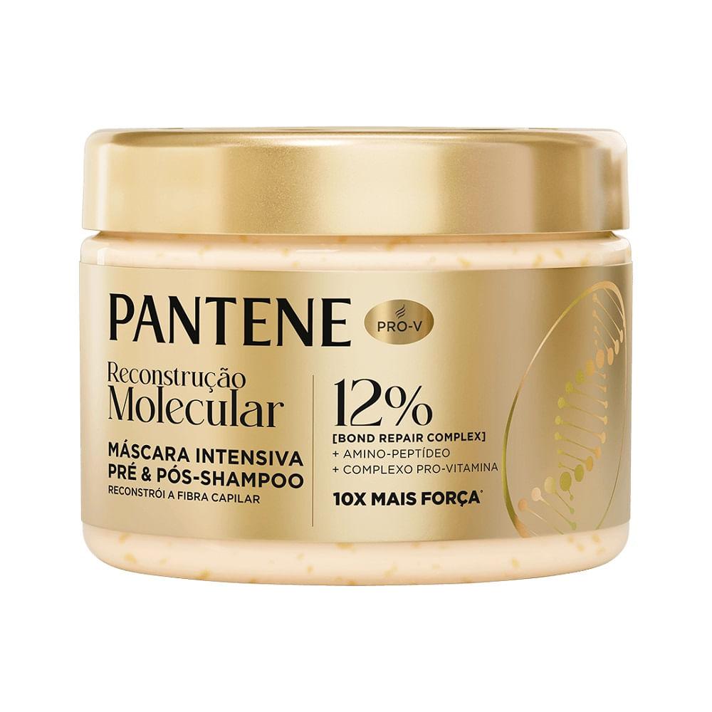 Máscara Intensiva Pré e Pós Shampoo Pantene Recostução Molecular Bond Repair  270ml - 1