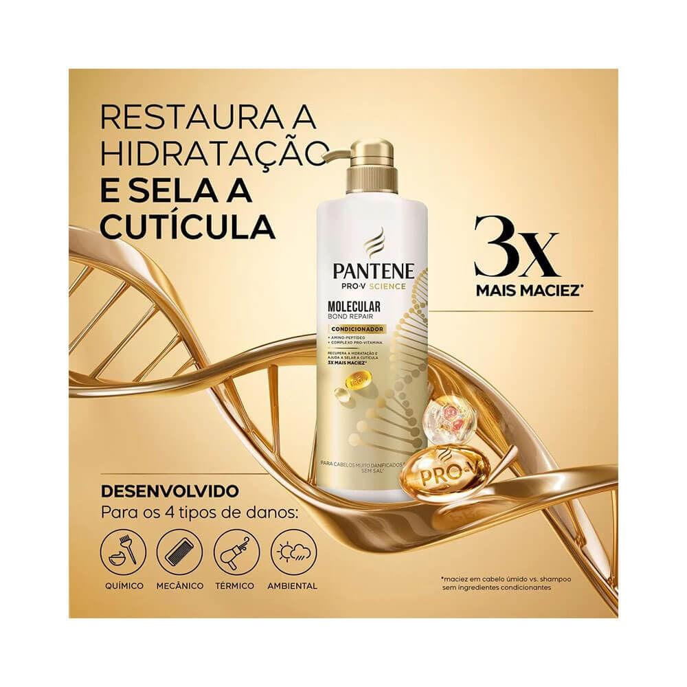 Condicionador Pantene Pro-V Science Molecular Bond Repair 510ml - 3