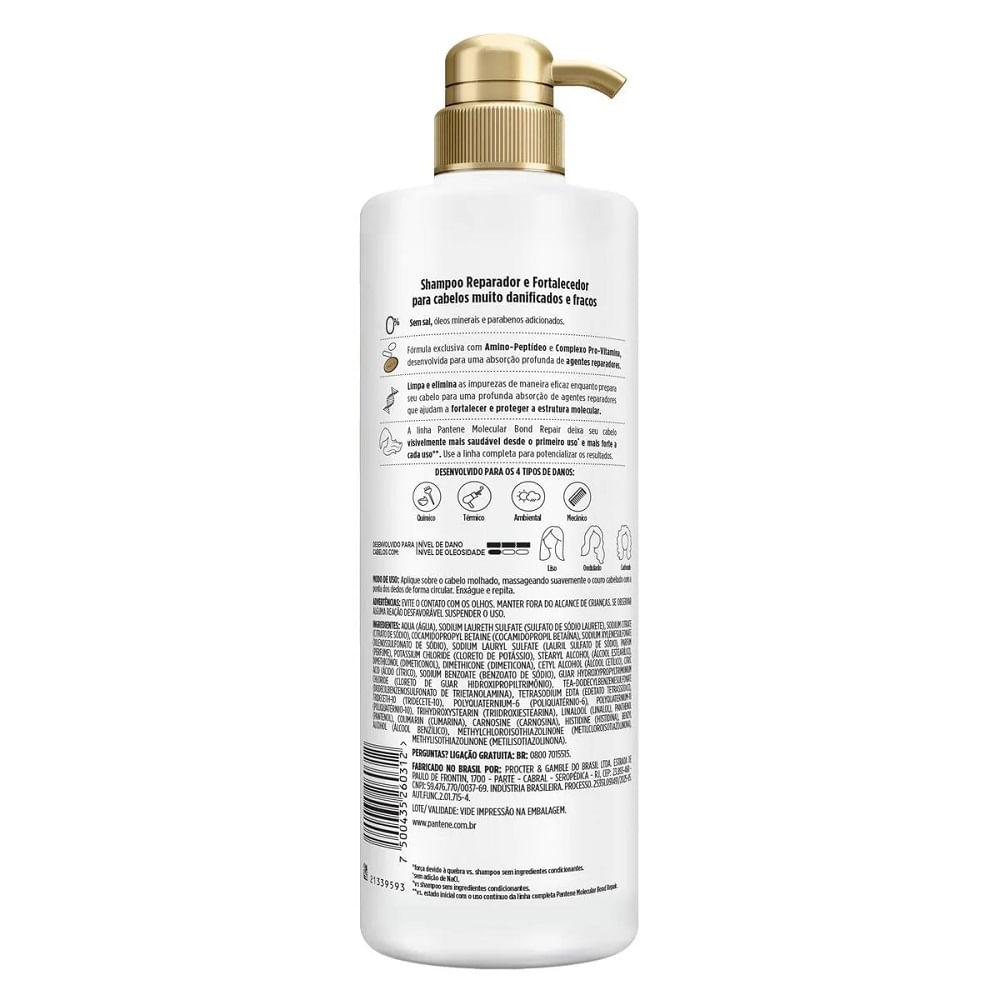 Shampoo Pantene Pro-V Science Molecular Bond Repair 510ml - 2