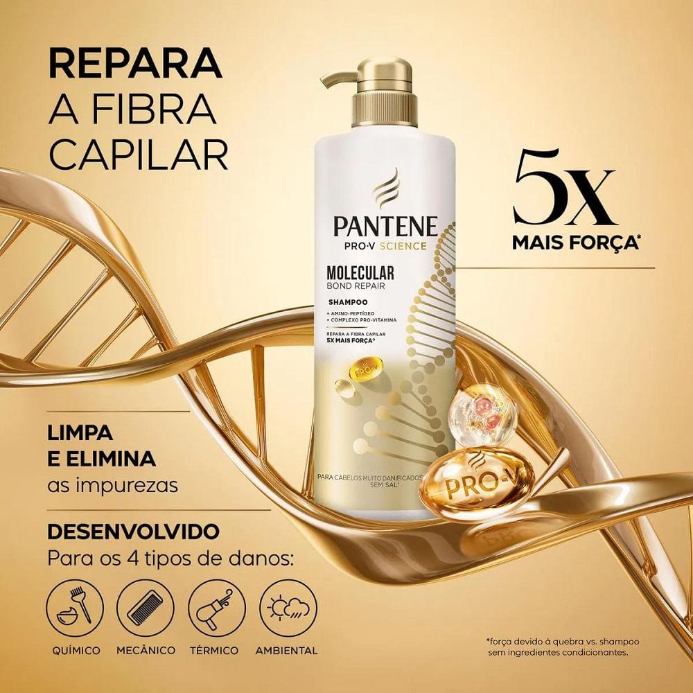 Shampoo Pantene Pro-V Science Molecular Bond Repair 510ml - 4