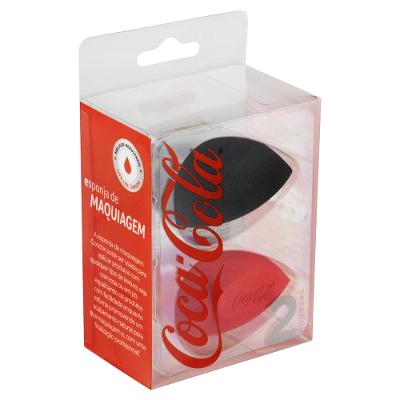 Kit Esponja de Maquiagem Condor Coca Cola 2 Unidades