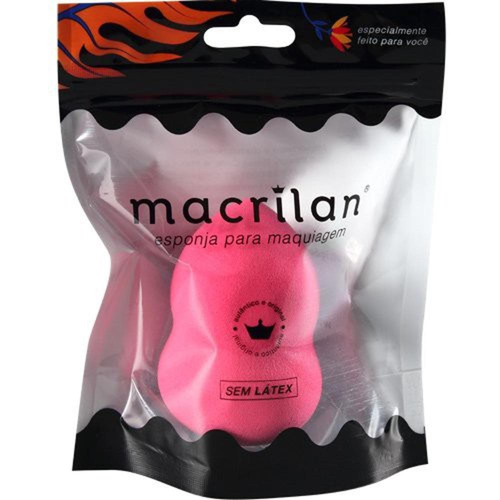 Esponja Maquiagem Macrilan Gota sem Latex - 1