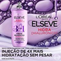 Creme de Pentear Elseve 3 Em 1 Milagroso Hidra Hialurônico 500ml - 3
