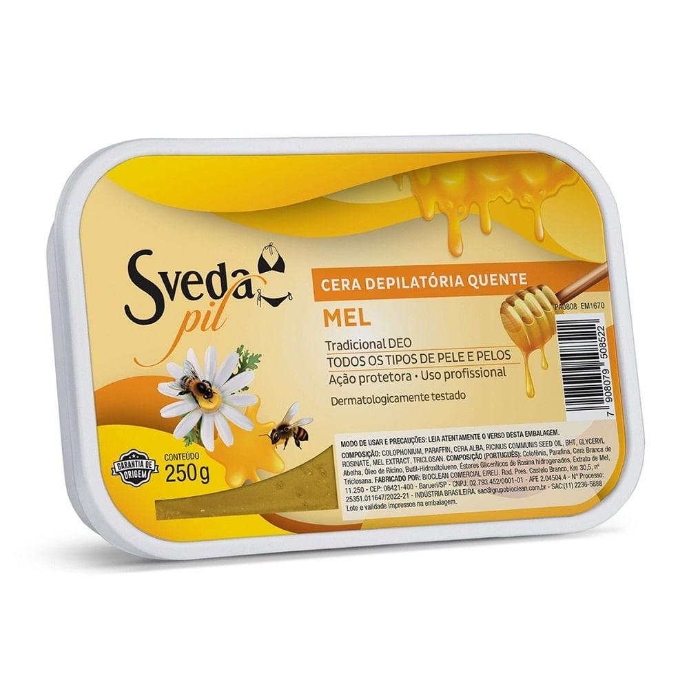 Cera Depilatória Sveda Pil Mel Deo 250g - 1