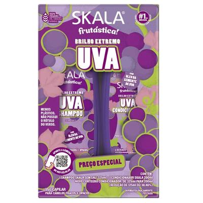 Kit Skala Uva Shampoo 325ml + Condicionador 200ml
