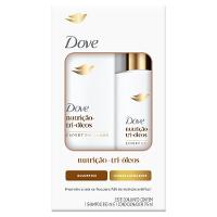 Kit Dove Nutrição + Tri-óleos Shampoo 350ml + Condicionador 175ml - 1