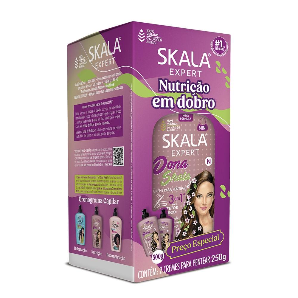 Kit Creme de Pentear Dona Skala Expert 2 Unidades 250g cada - 1