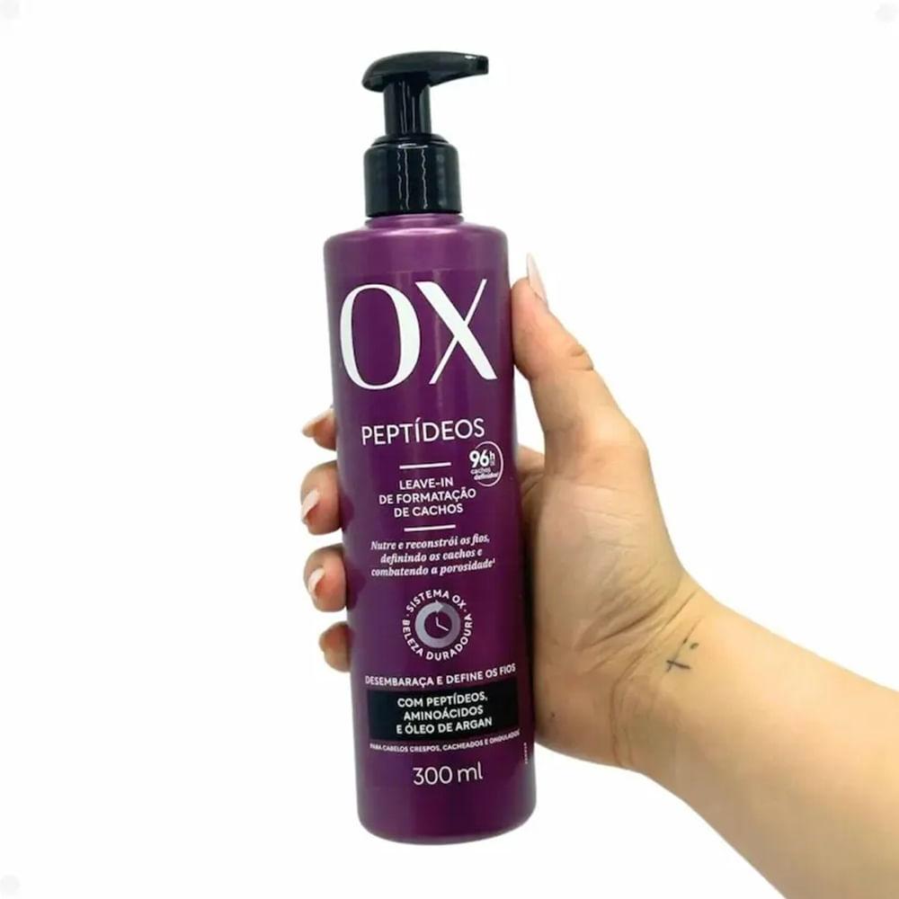 Leave-in Formatação de Cachos OX Peptídeos 300ml - 3