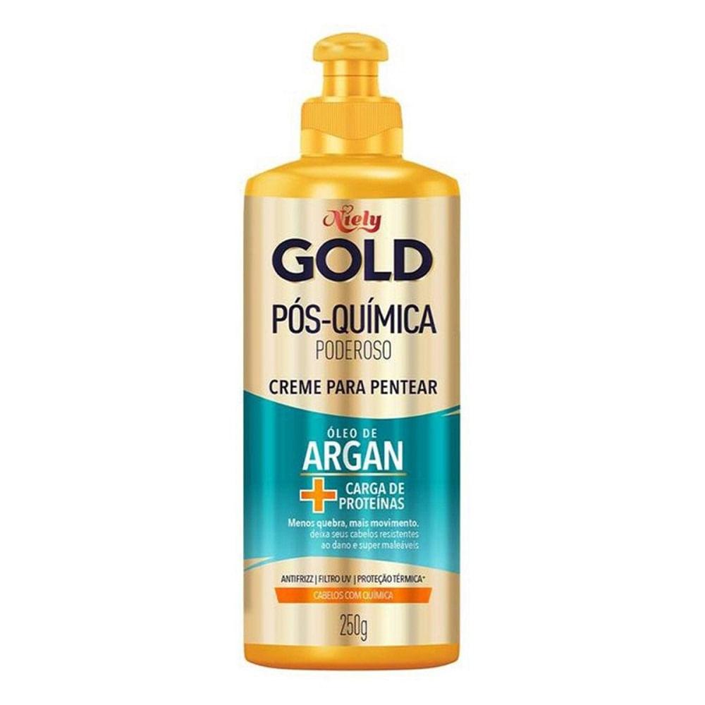Creme de Pentear Niely Gold Pós Química Poderoso 250g - 1