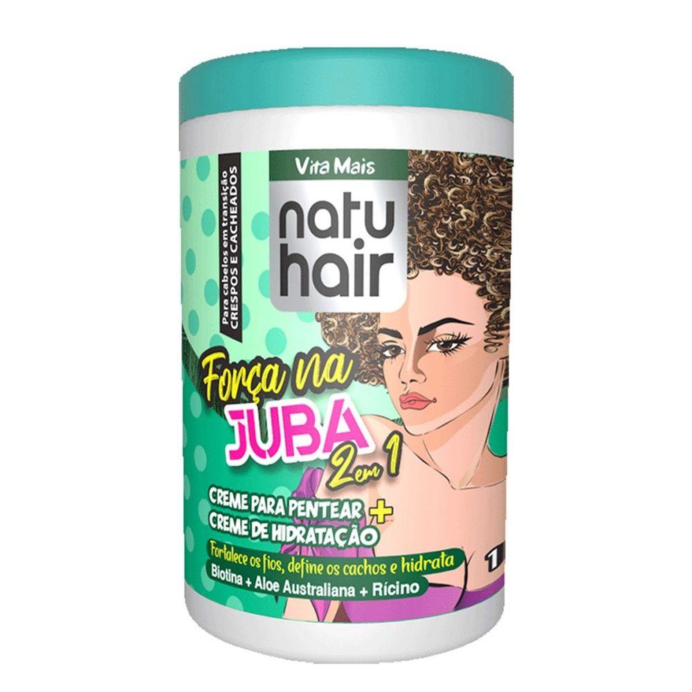 Creme de Pentear Natuhair 2em1 Força na Juba 1kg - 1