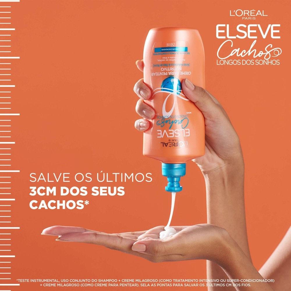 Creme para Pentear Nutritivo L'Oréal Paris Elseve Cachos Longos dos Sonhos, 250ml - 4