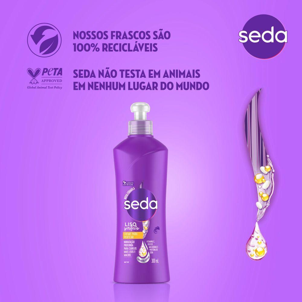 Creme de Pentear Seda Liso Perfeito 300ml - 7