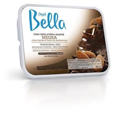 Cera Depilatória Depil Bella Negra 1Kg