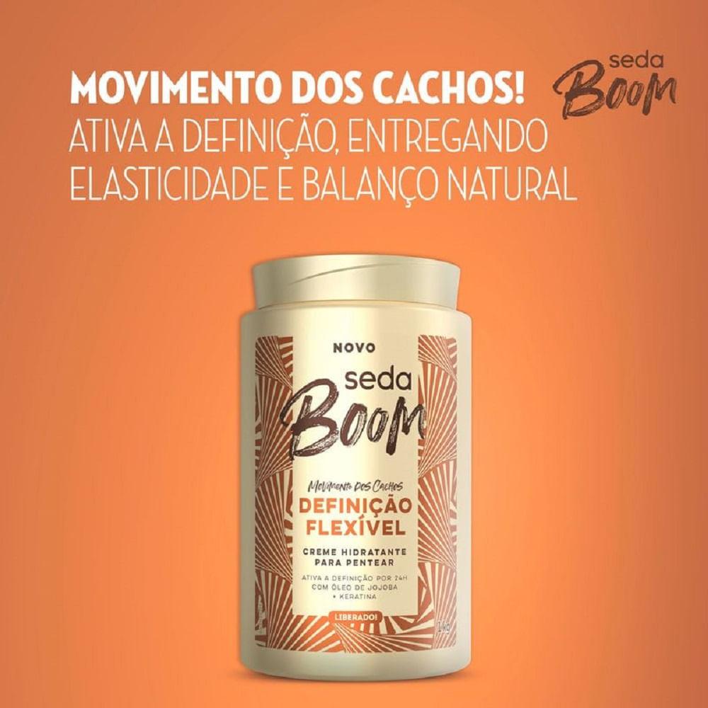 Creme de Pentear Seda Boom Definição Flexível 1kg - 4