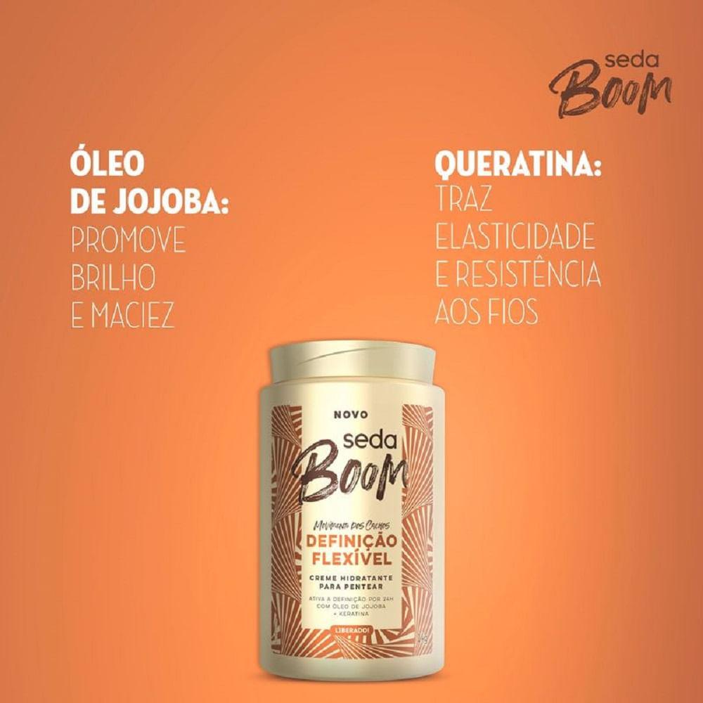 Creme de Pentear Seda Boom Definição Flexível 1kg - 6