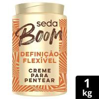 Creme de Pentear Seda Boom Definição Flexível 1kg - 1