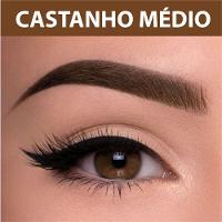 Henna Para Sobrancelha Expressão Facial Castanho Médio 2,5g - 3