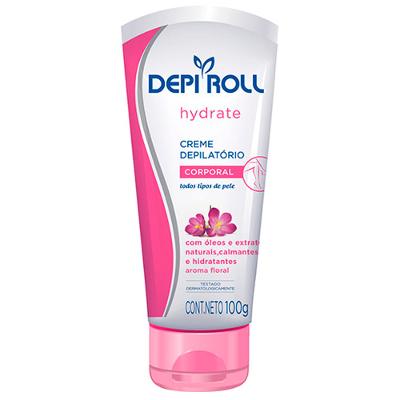 Creme Depilatório Depi Roll Corporal Floral 100g