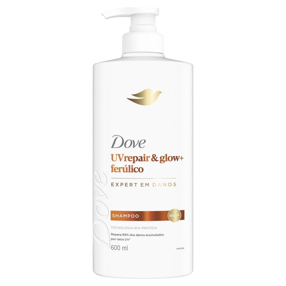 Shampoo Dove Uv Repair & Glow + Ferúlico 600ml - 1