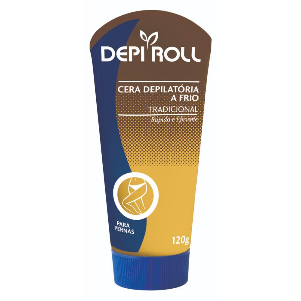 Cera Depilatória Depi Roll a Frio Tradicional 120g - 1